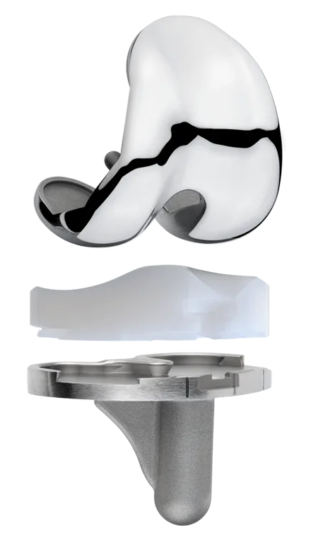 EVOLUTION® KNIESYSTEME Evolution mp knee exploded 1